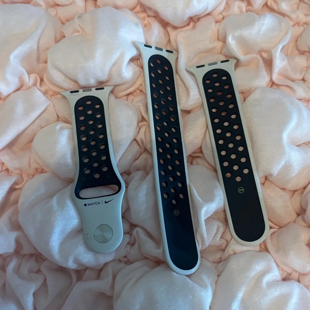 Nike Gray Apple Bands